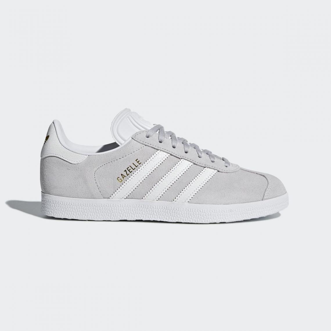 adidas gazelle femme grise et blanche