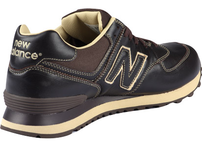 new balance 574 cuir marron