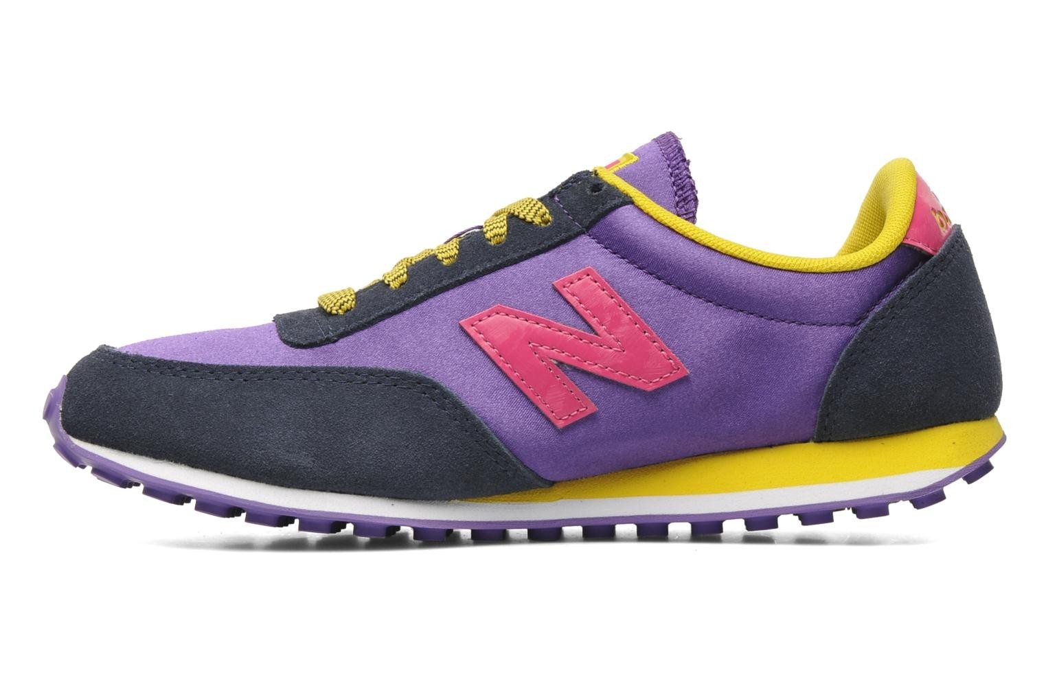 new balance violette et jaune