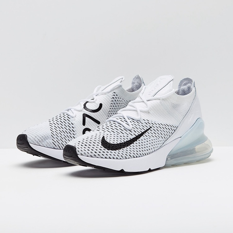 nike air max 270 flyknit femme blanche